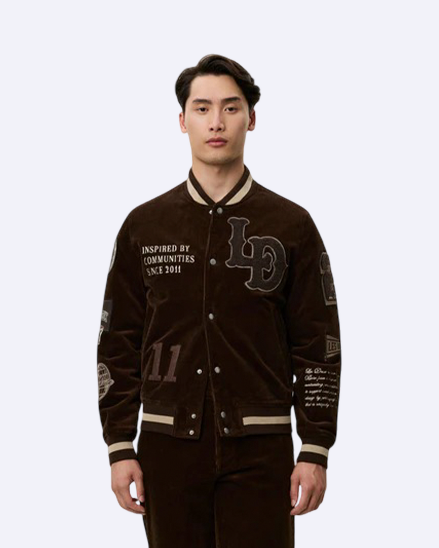 Corduroy Varsity Jacket