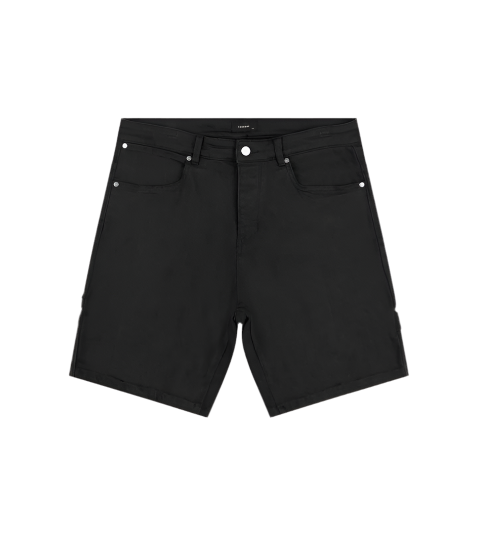 Zanerobe Carpenter Denim Short Essential Negro