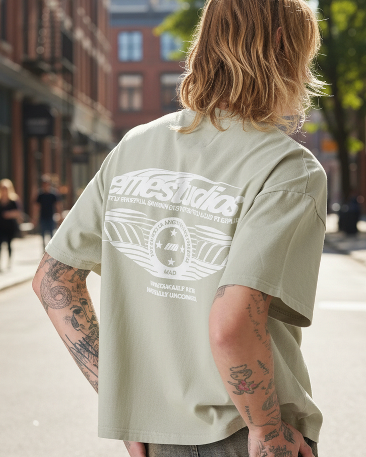 Ginger Sage Oversized Tee