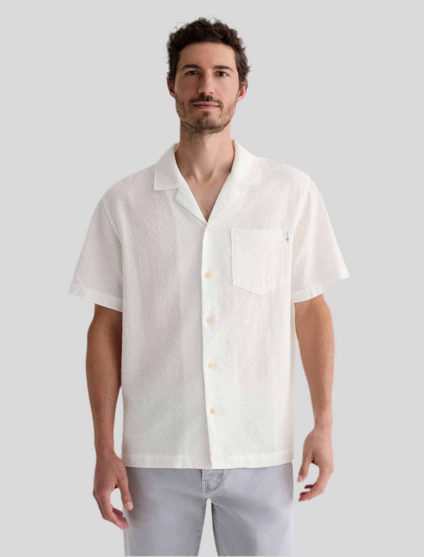 Foster s/s Shirt White