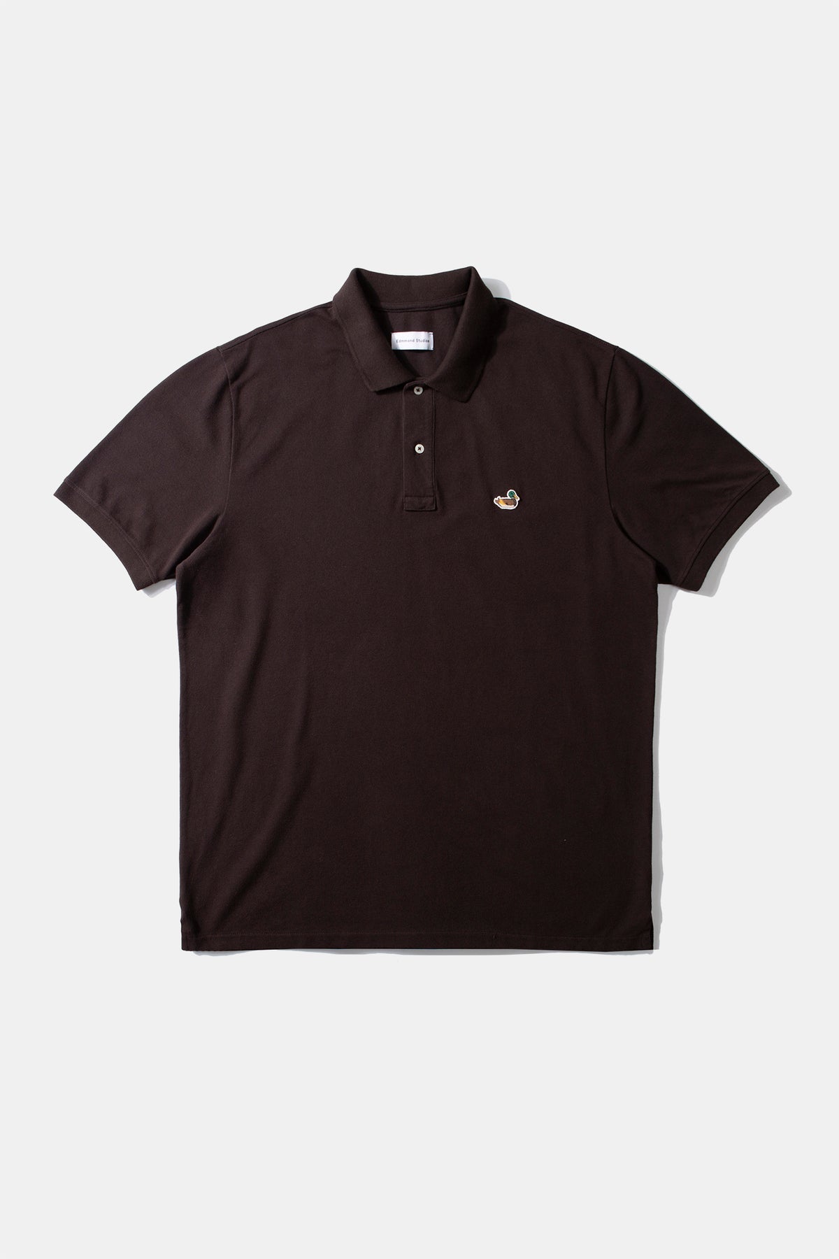 Edmmond Studios Wilson Polo Plain Chocolate