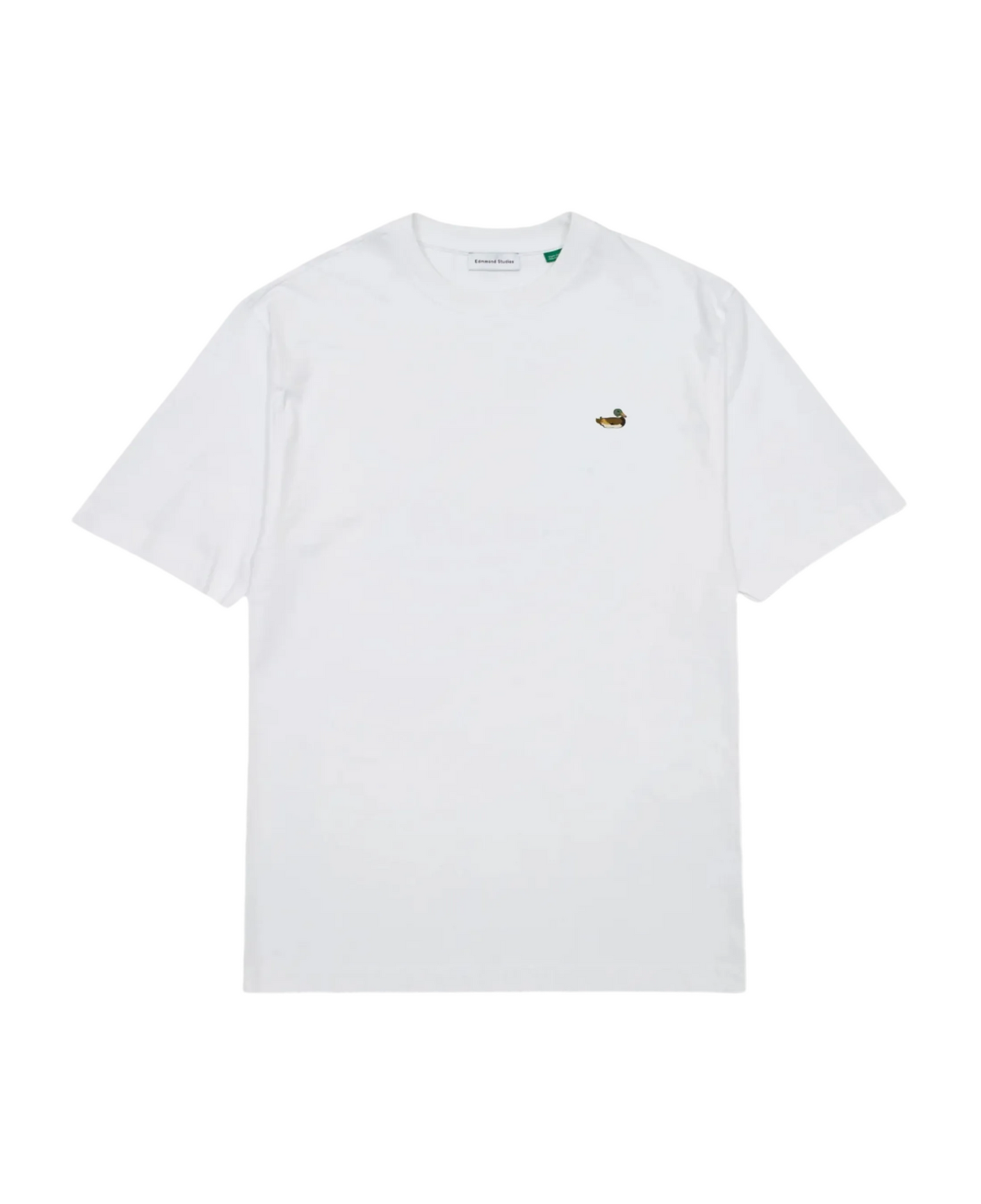 Camiseta EDMMOND STUDIOS Duck Patch Plain White