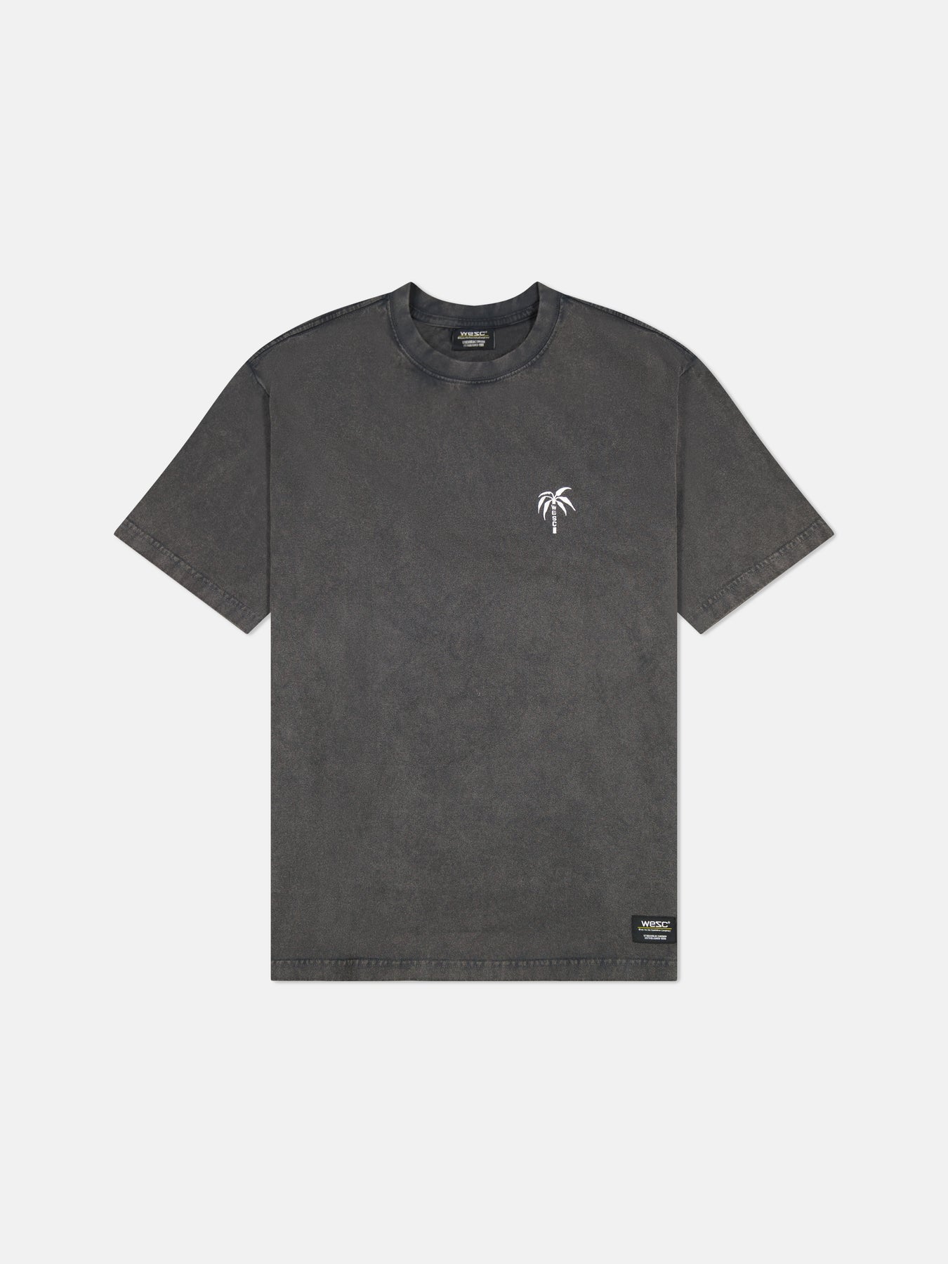 Mason Tee Enzyme Washed Palm Logo
