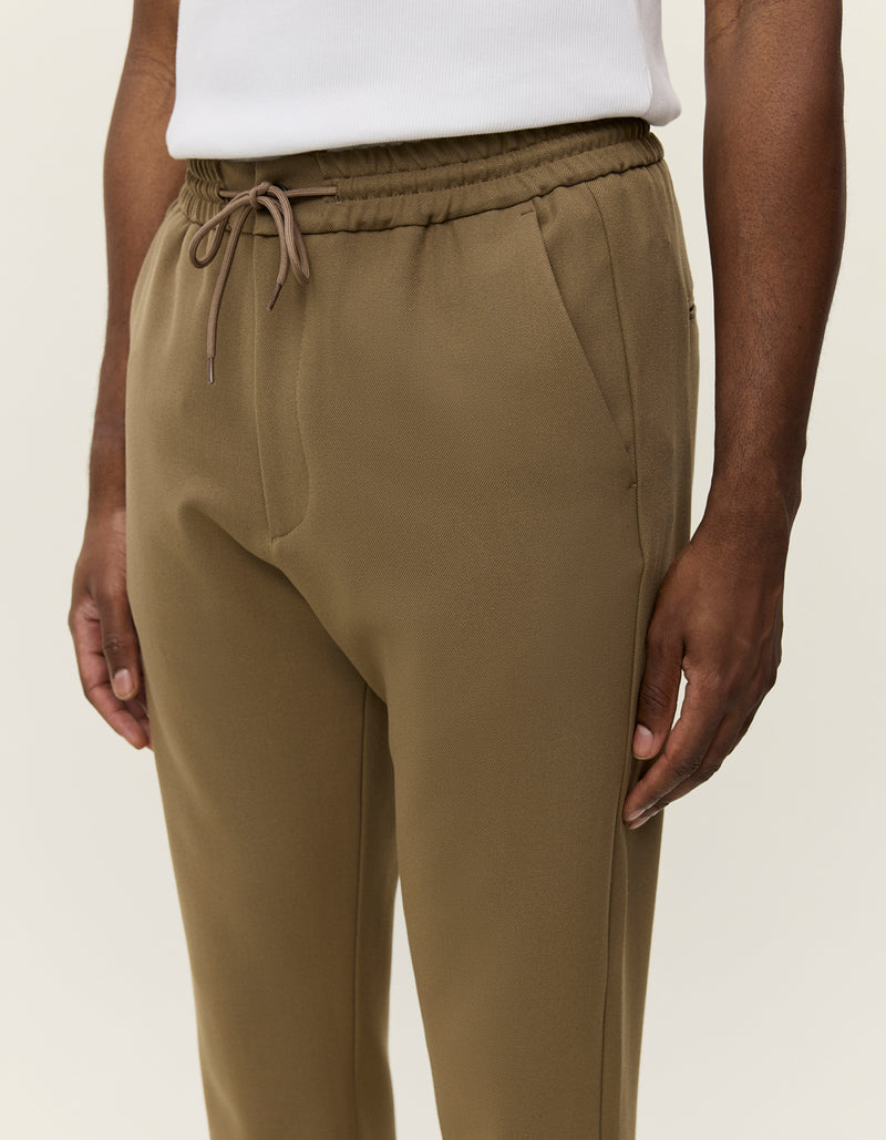 Como Tapered Pants Seasonal Lead Grey