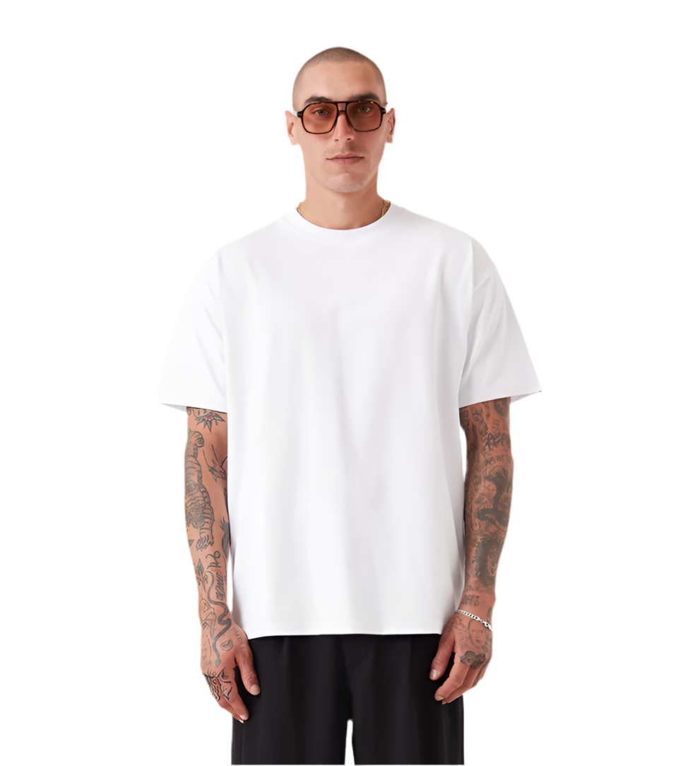 Zanerobe Box Tee Blanco