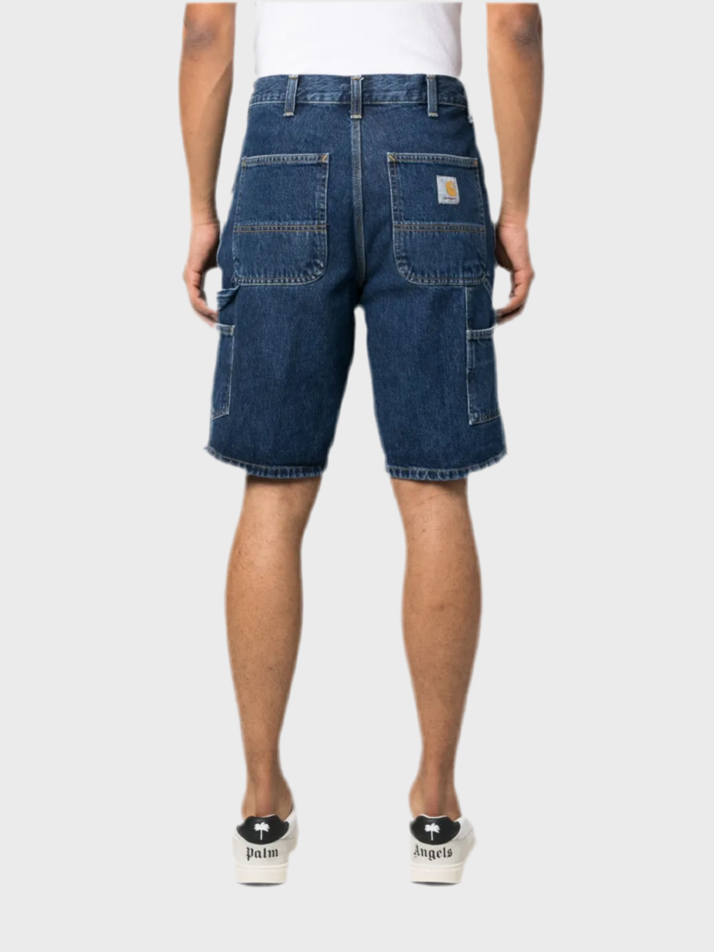 Short Denim Single Knee