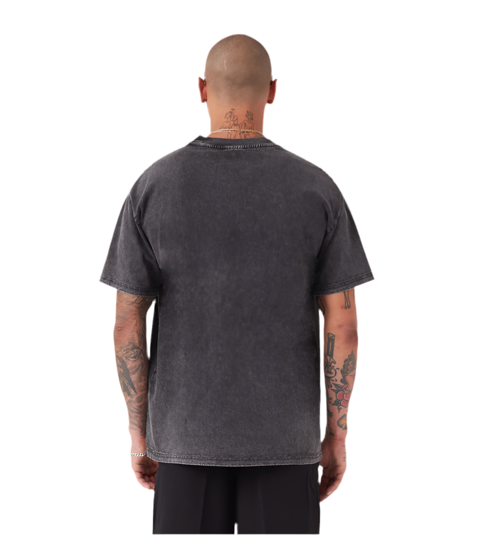 Zanerobe Box Tee GD Gris Ceniza
