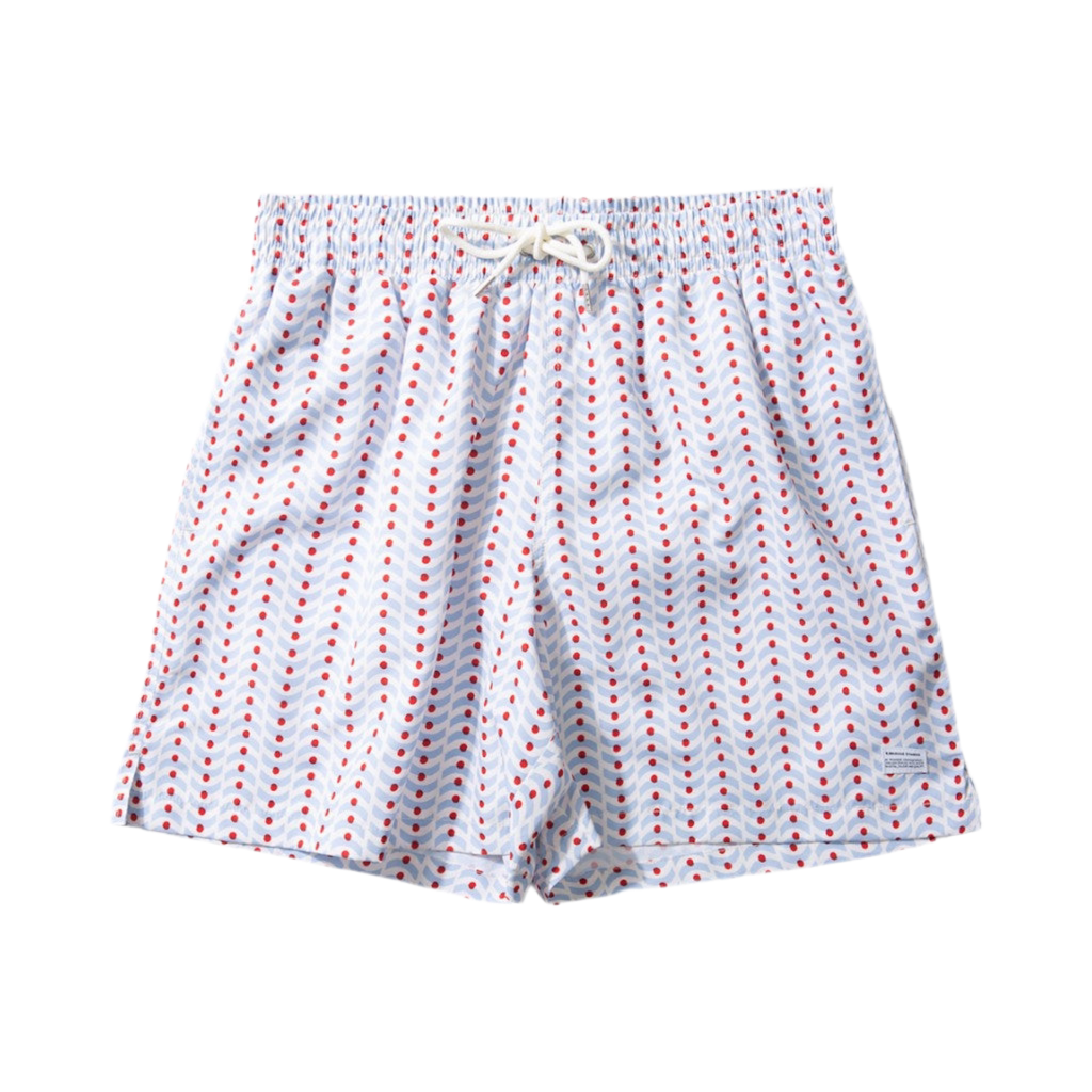 EDMMOND STUDIOS SHORT L.A PLAIN LIGHT BLUE