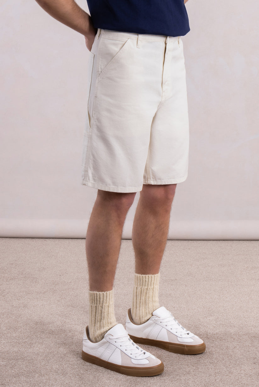 Short White Single Knee