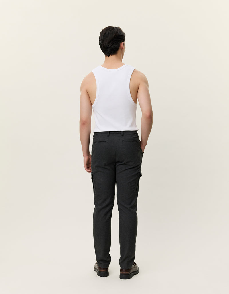 Como Reg Cargo Herringbone Pants