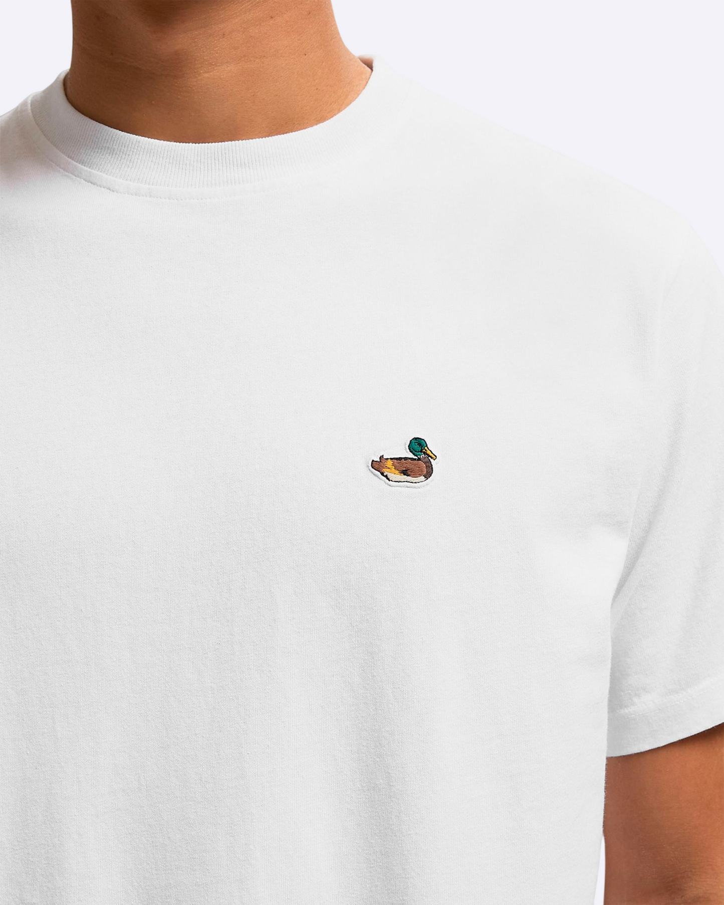Duck Patch Plain White