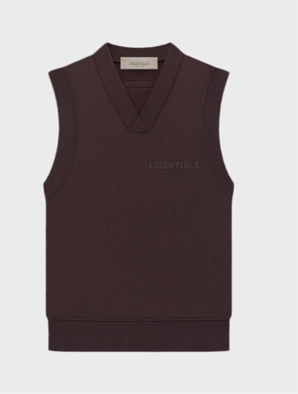 Essentials Core Fleece V Neck Vest