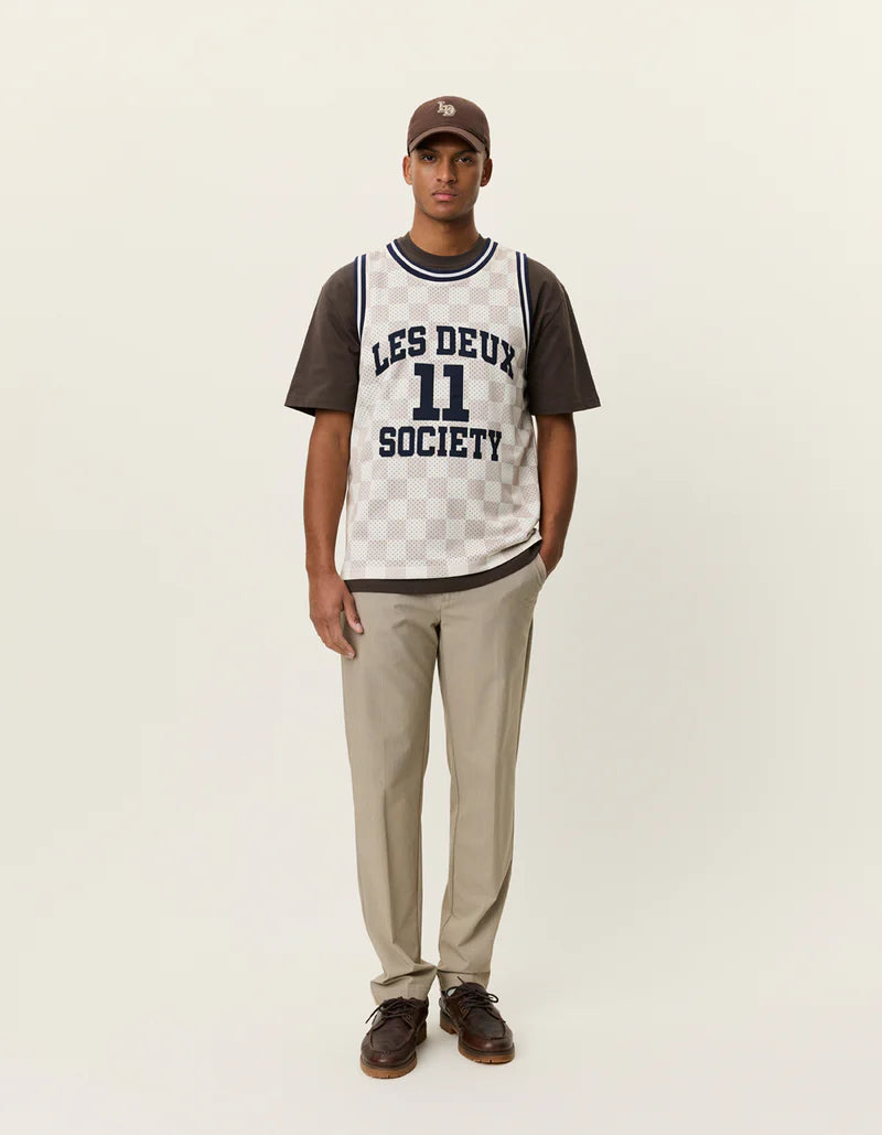 Silas Mesh Tank Top Light Sand