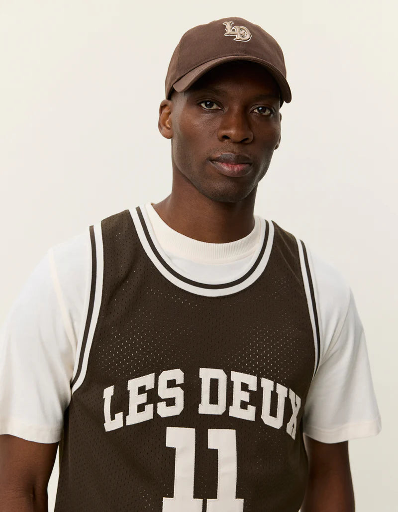 Silas Mesh Tank Top Turkish Coffee Brown