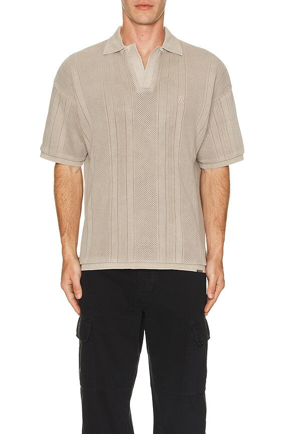 OPEN STITCH POLO