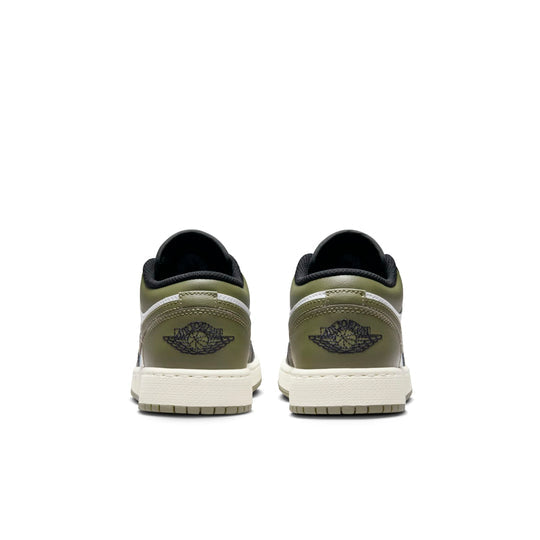 AIR JORDAN 1 LOW NEGRO Y VERDE
