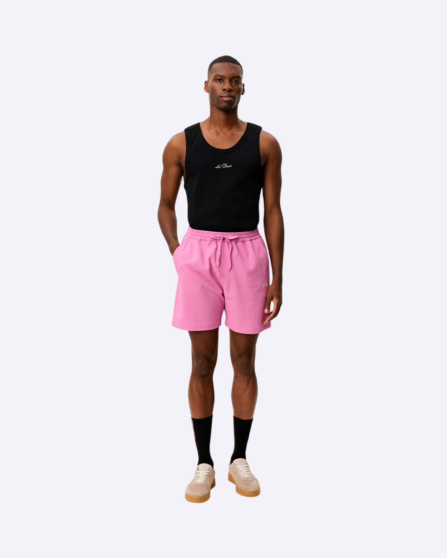 Stan Seersucker Swim Shorts