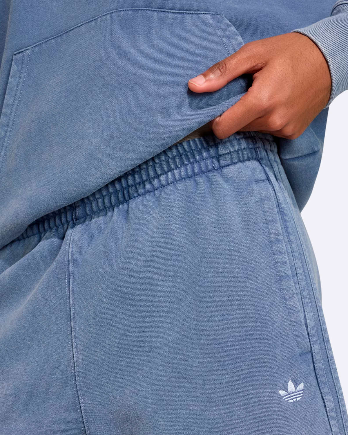 Trefoil Essentials Washed 7-inch Fleece Short - Dark Navy