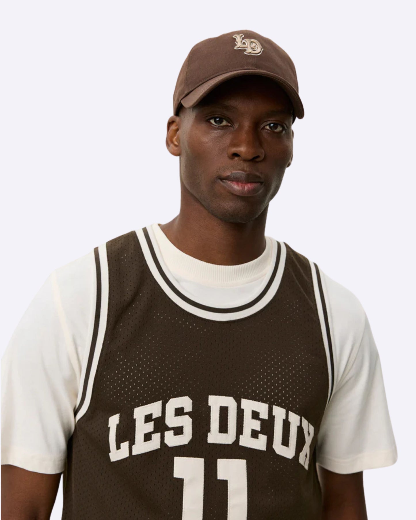 Silas Mesh Tank Top Turkish Coffee Brown