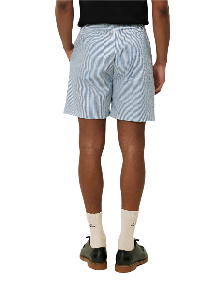 Stan Stripe Seersucker Swimshort