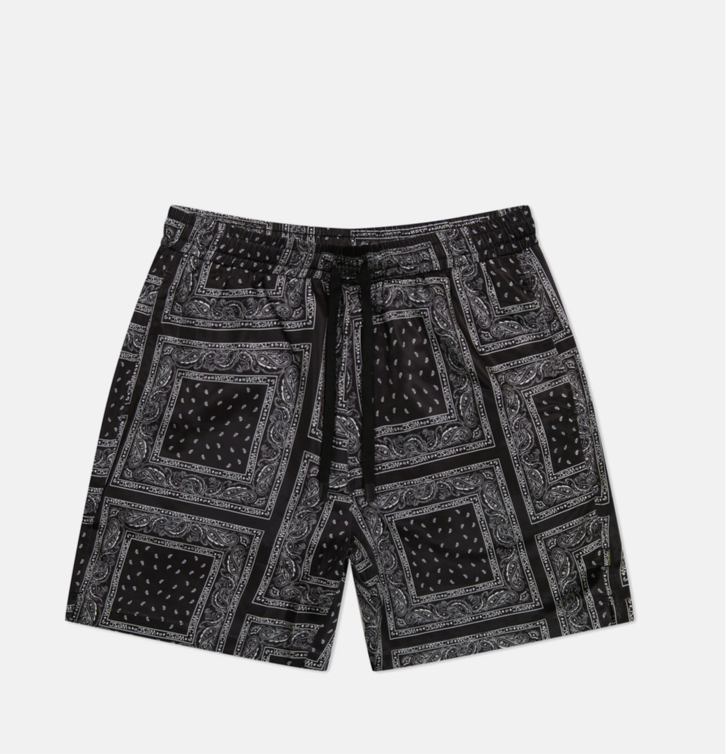 Austin Short Bandana Black