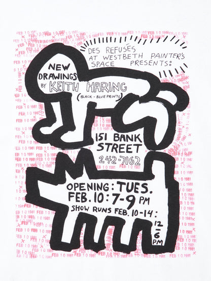 New Drawings  T Shirt By Keith Haring.