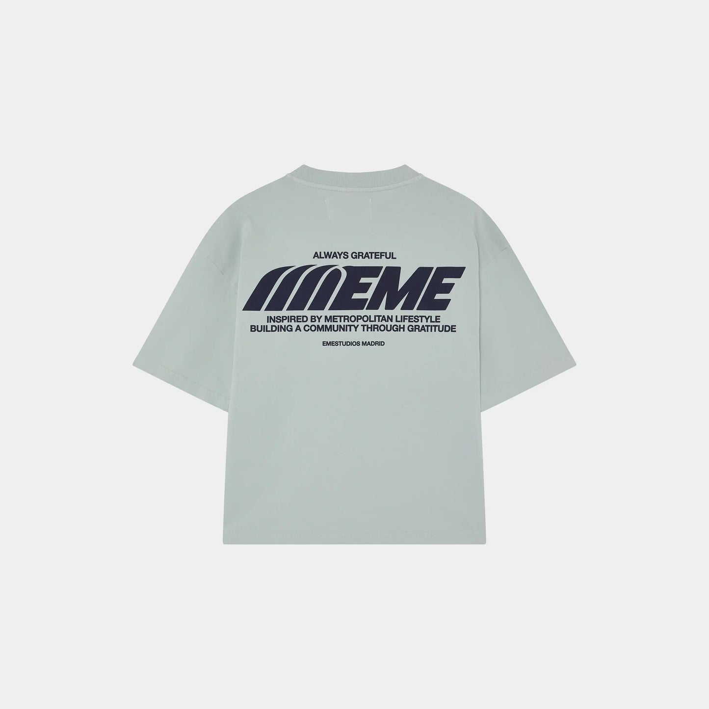 Zephyr Heather Grey Oversized tee.