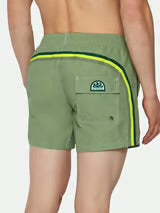 Elastic Waist Green Dust