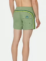 Elastic Waist Green Dust