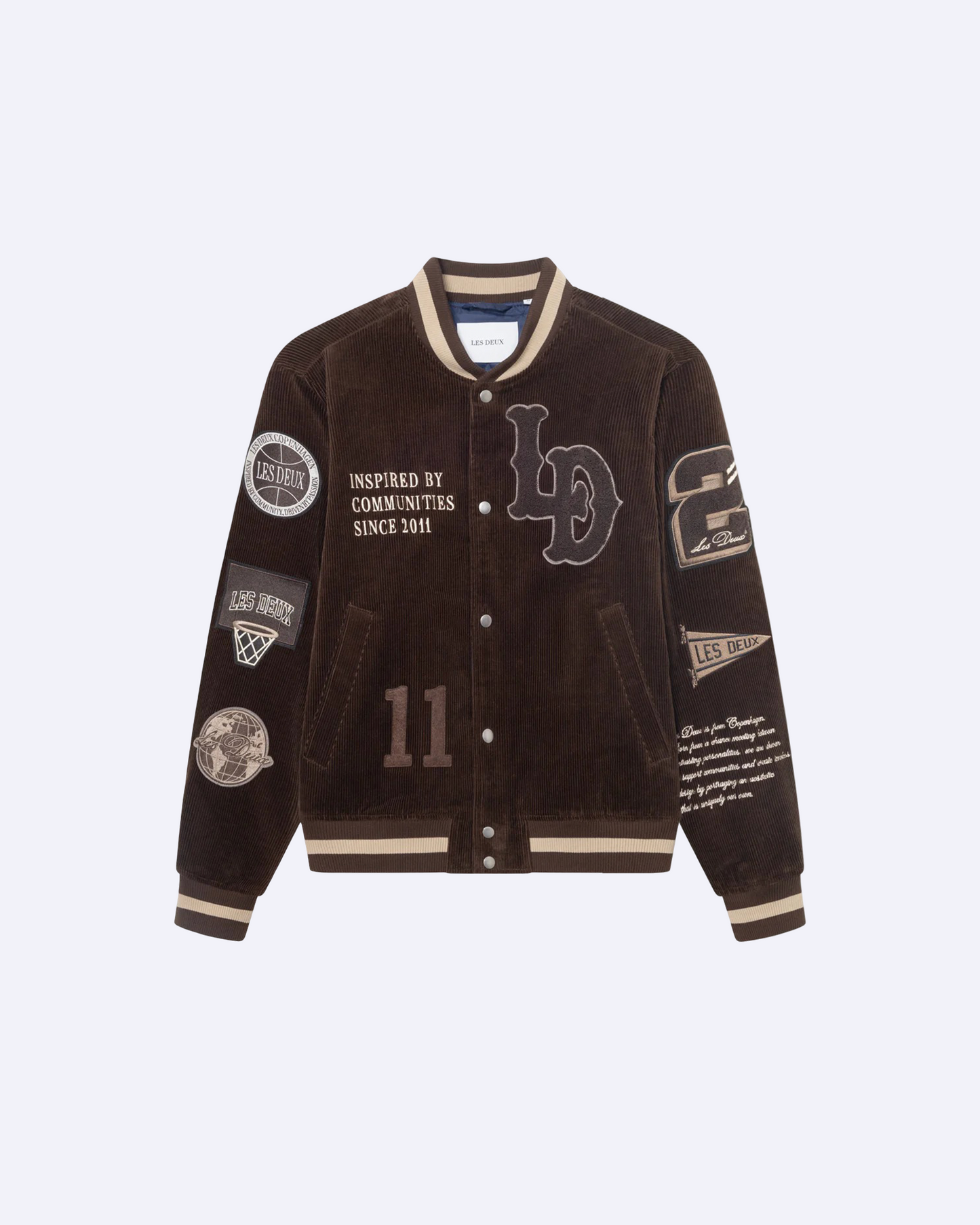 Corduroy Varsity Jacket