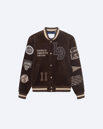 Corduroy Varsity Jacket