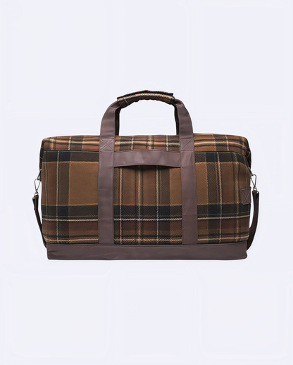 Wesam Check Weekend Bag