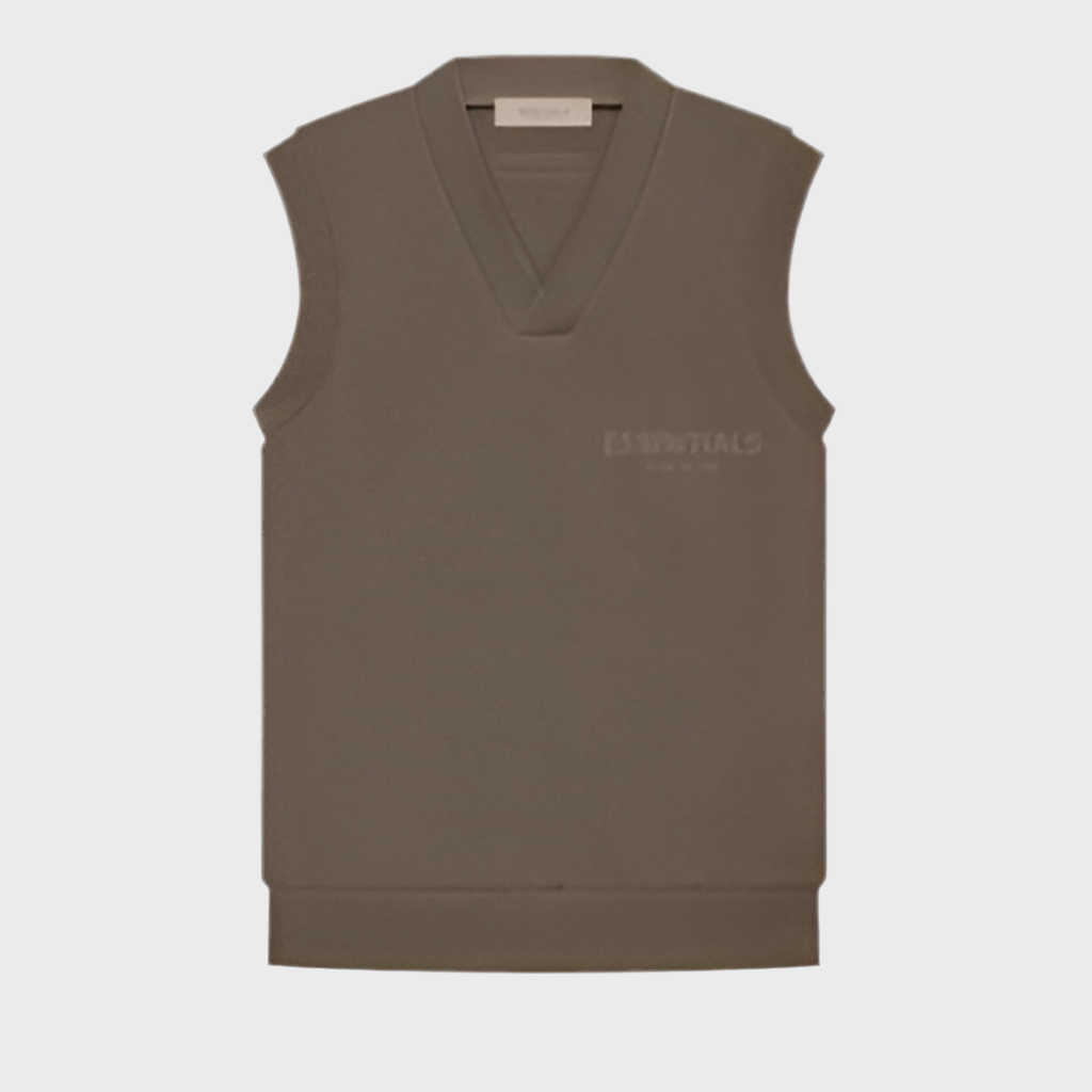 Essentials Core Fleece V Neck Vest