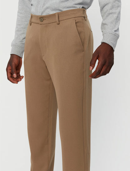 Como Reg Suit Pants Seasonal Lead Grey