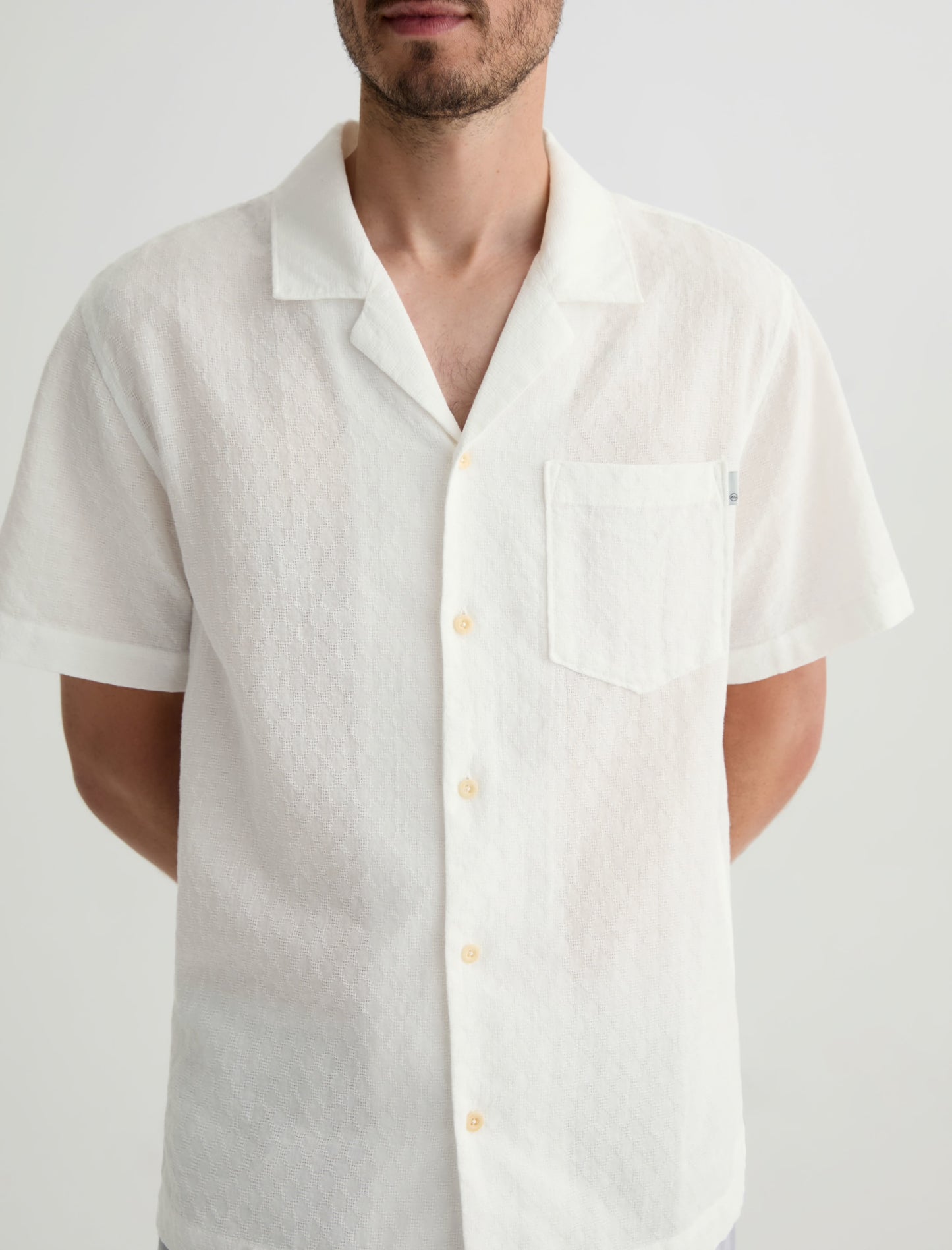 Foster s/s Shirt White