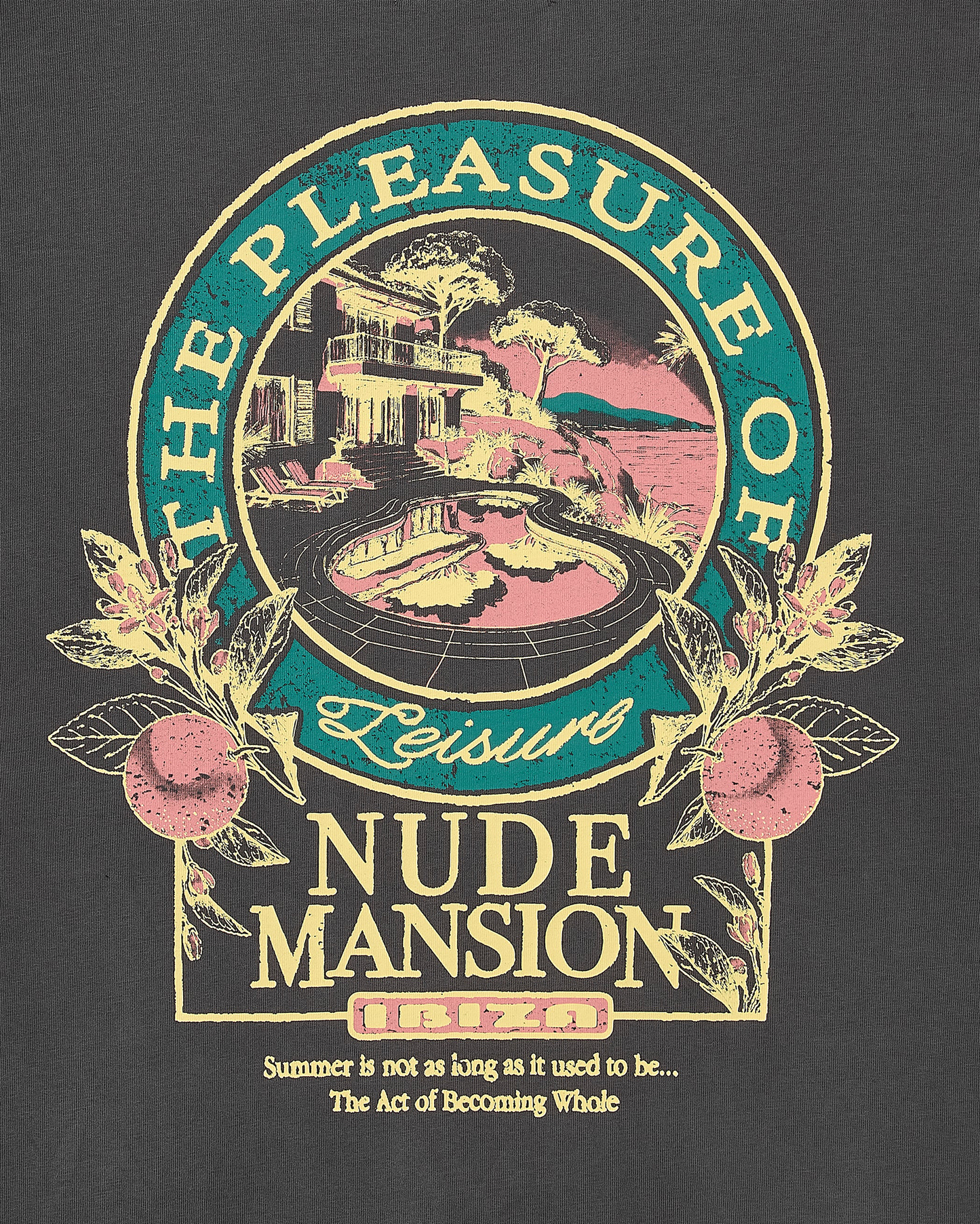 T-Shirt Mansion Dark Grey