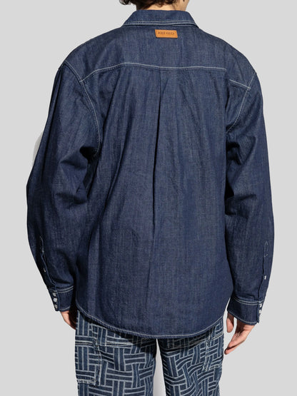 Logo Denim L/S Shirt