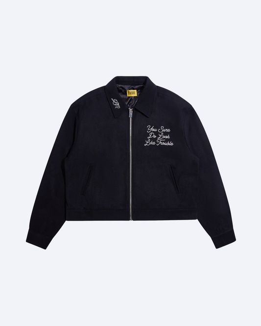DIET STARTS MONDAY
Trouble Jacket - Black