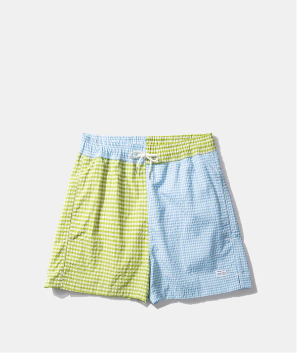 Seersucker Vichy Swimshort
