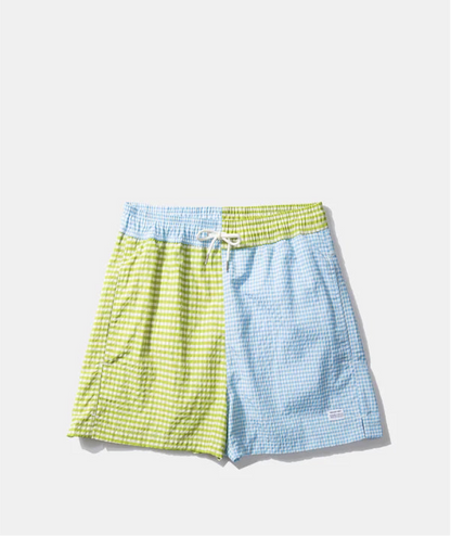 Seersucker Vichy Swimshort