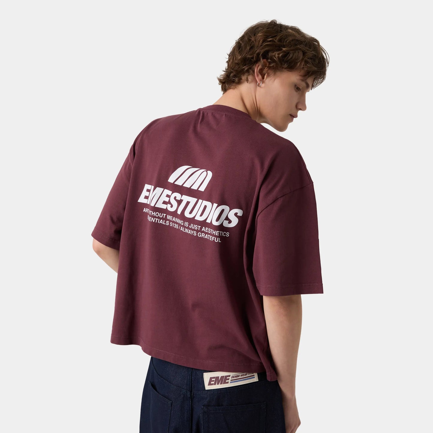 Meaning Wine Oversized Tee