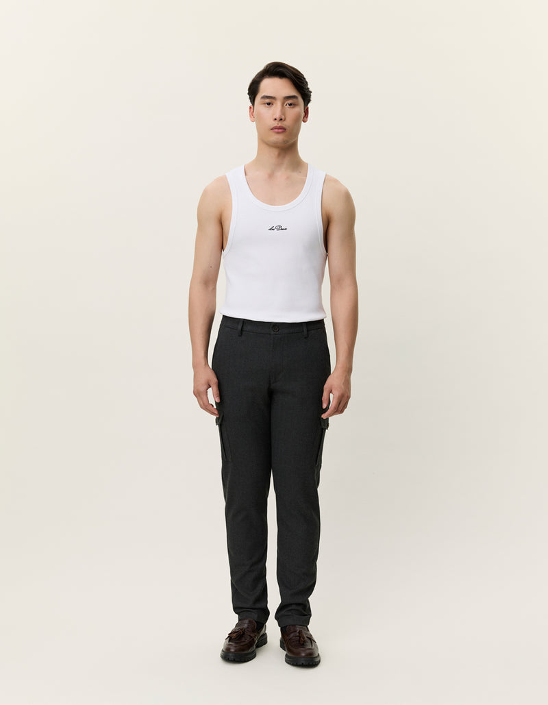 Como Reg Cargo Herringbone Pants