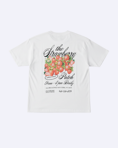 Strawberry Box T White