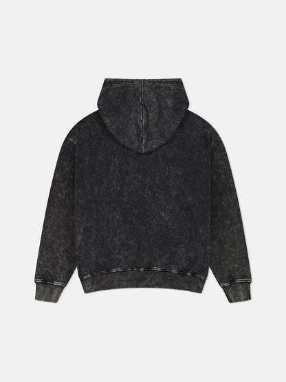 Hoodie Enzyme Washed Palm Logo