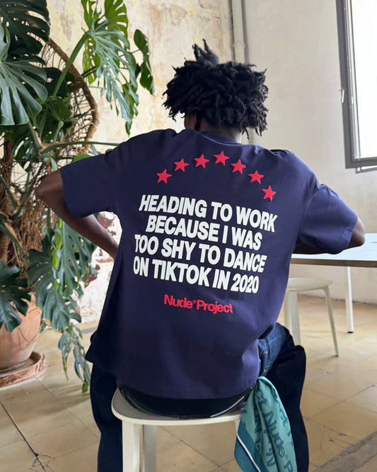 New Virginity Tee Navy