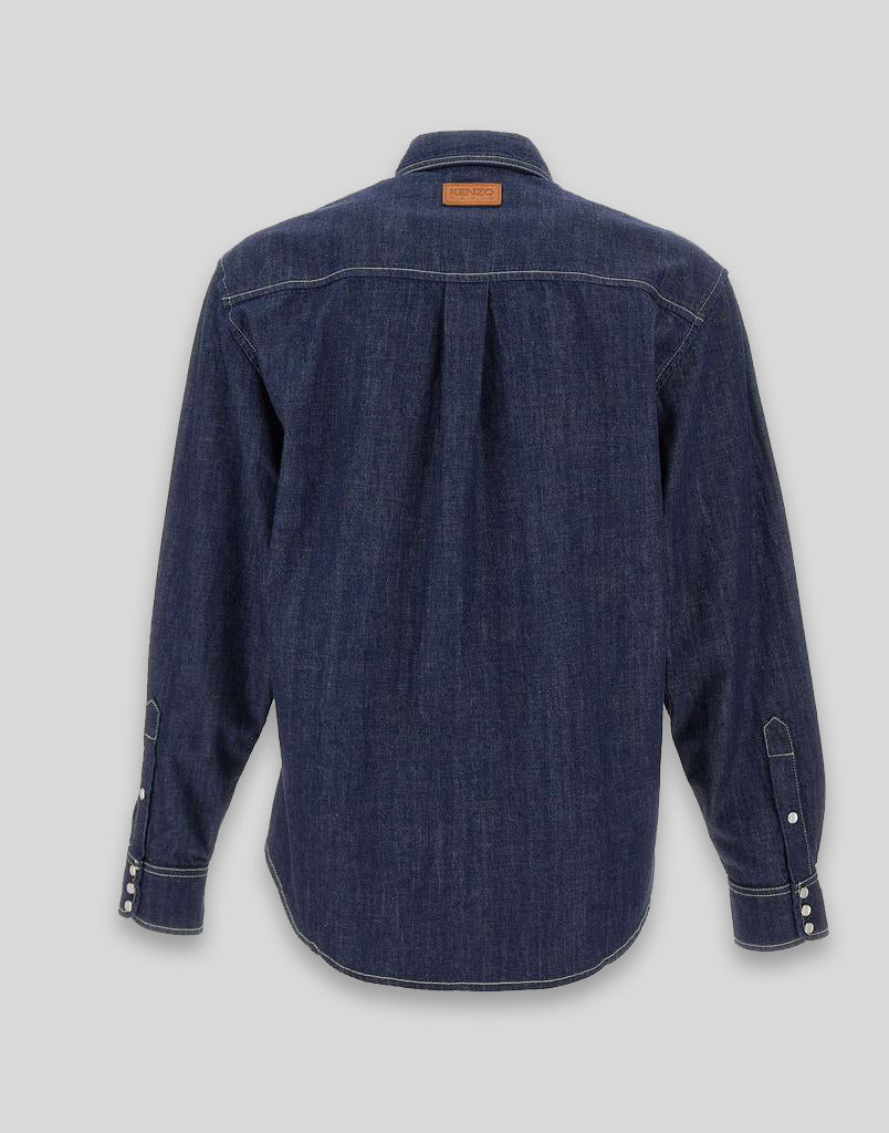 Logo Denim L/S Shirt