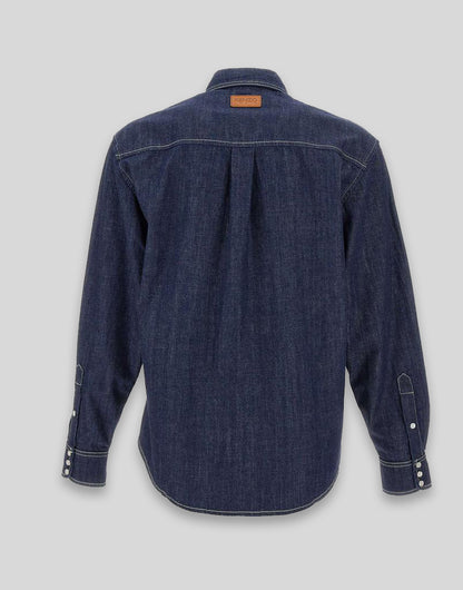 Logo Denim L/S Shirt