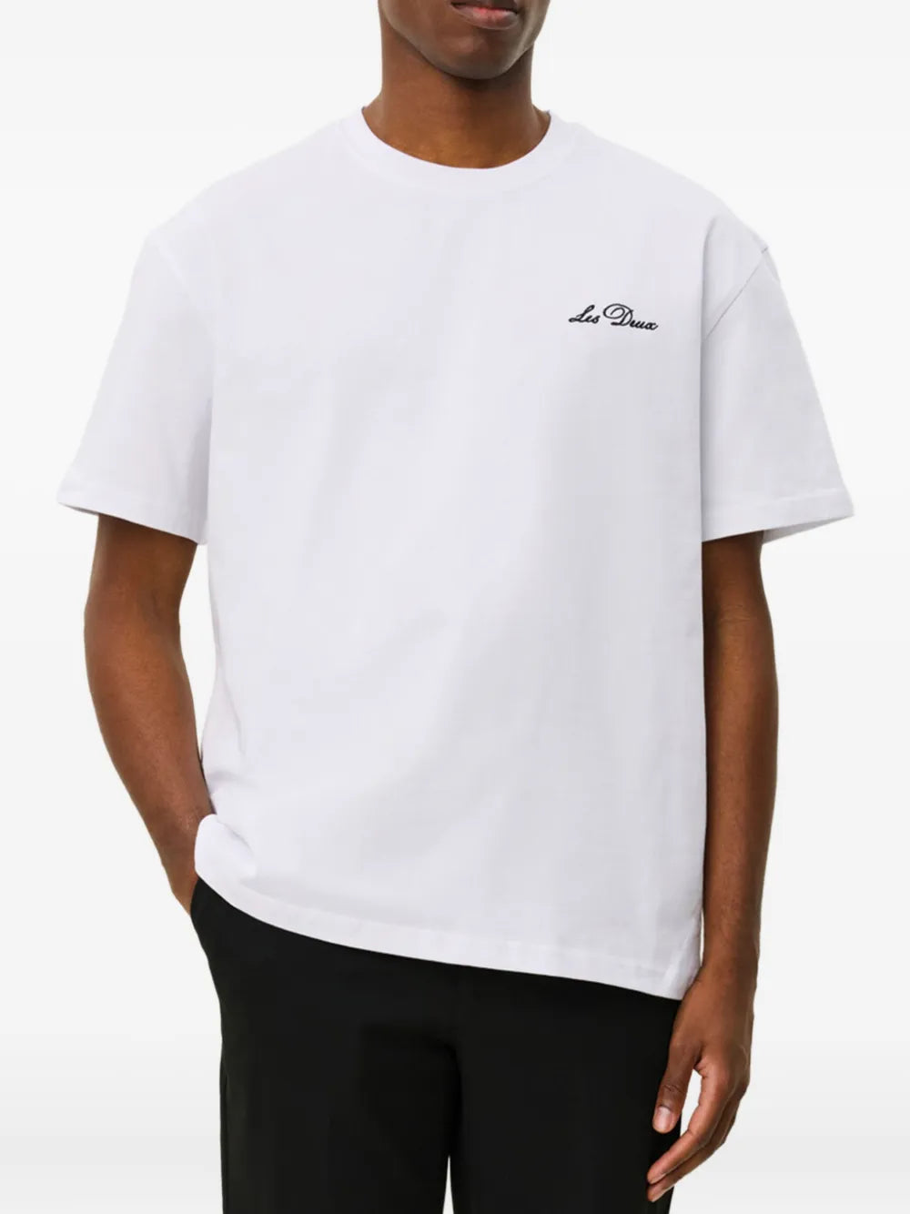 Crew T-Shirt White Black