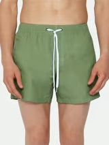Elastic Waist Green Dust