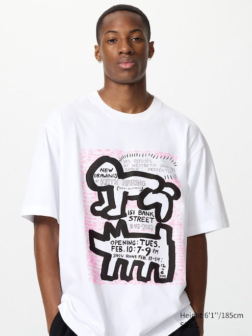New Drawings  T Shirt By Keith Haring.